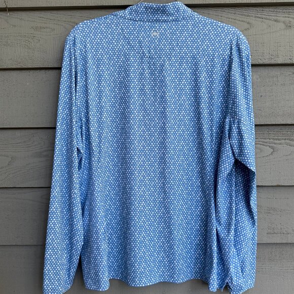 💙 Peter Millar Women’s XL 1/4 Zip LACC 123rd U.S. Open Pullover Golf Top - Picture 9 of 9